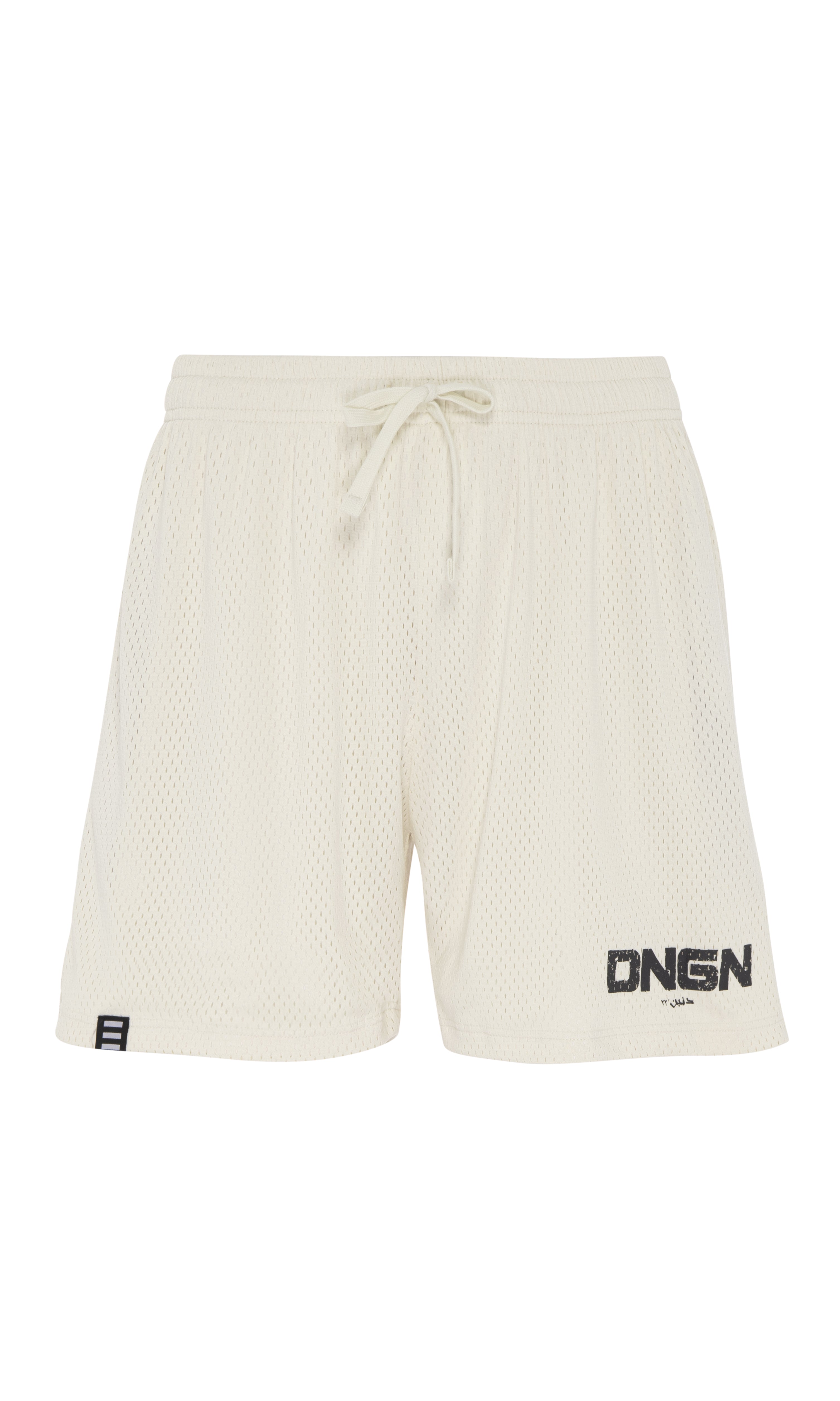white short with dngn logo